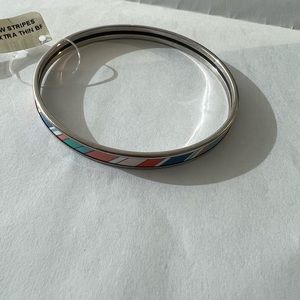 Hermes enamel extra thin bracelet